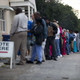 Voters line up to cast their ballots on Election Day in St. Petersburg, Fla. (Saul Loeb/AFP/Getty Images)